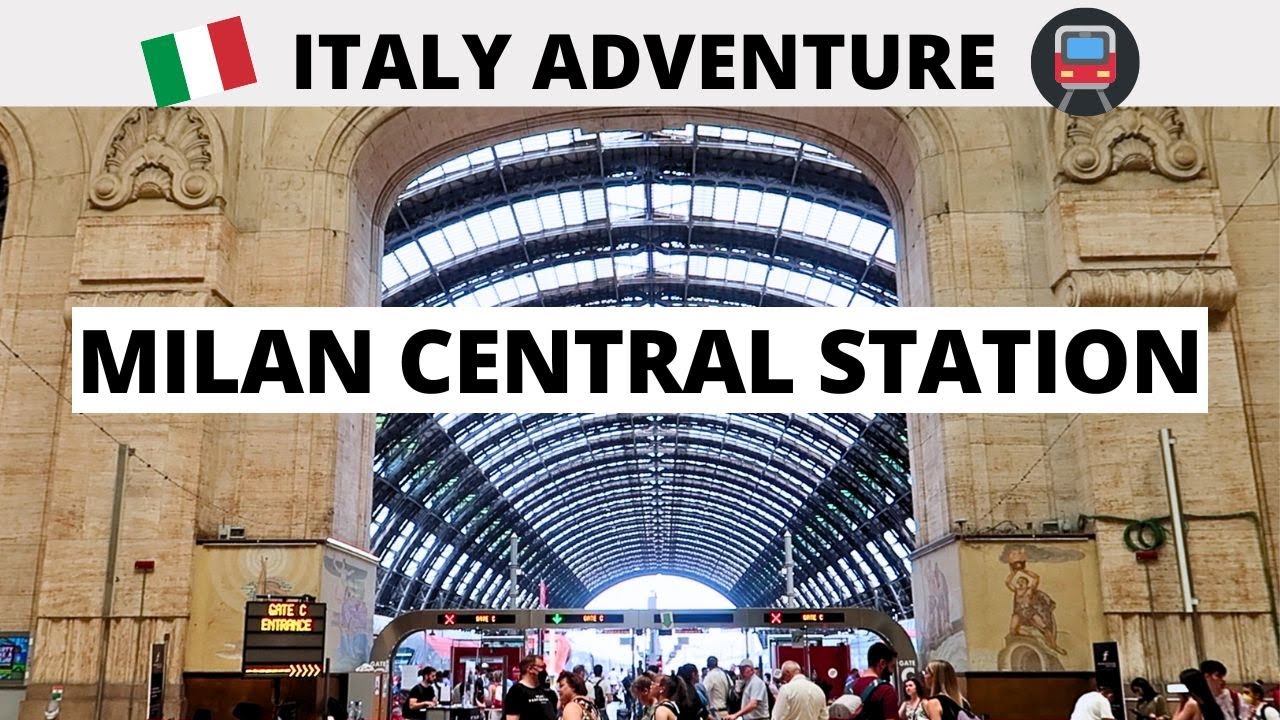 EXPLORE MILAN'S MAJOR STATION & TRAIN TO BRESCIA - ITALY SOLO TRAIN ADVENTURE