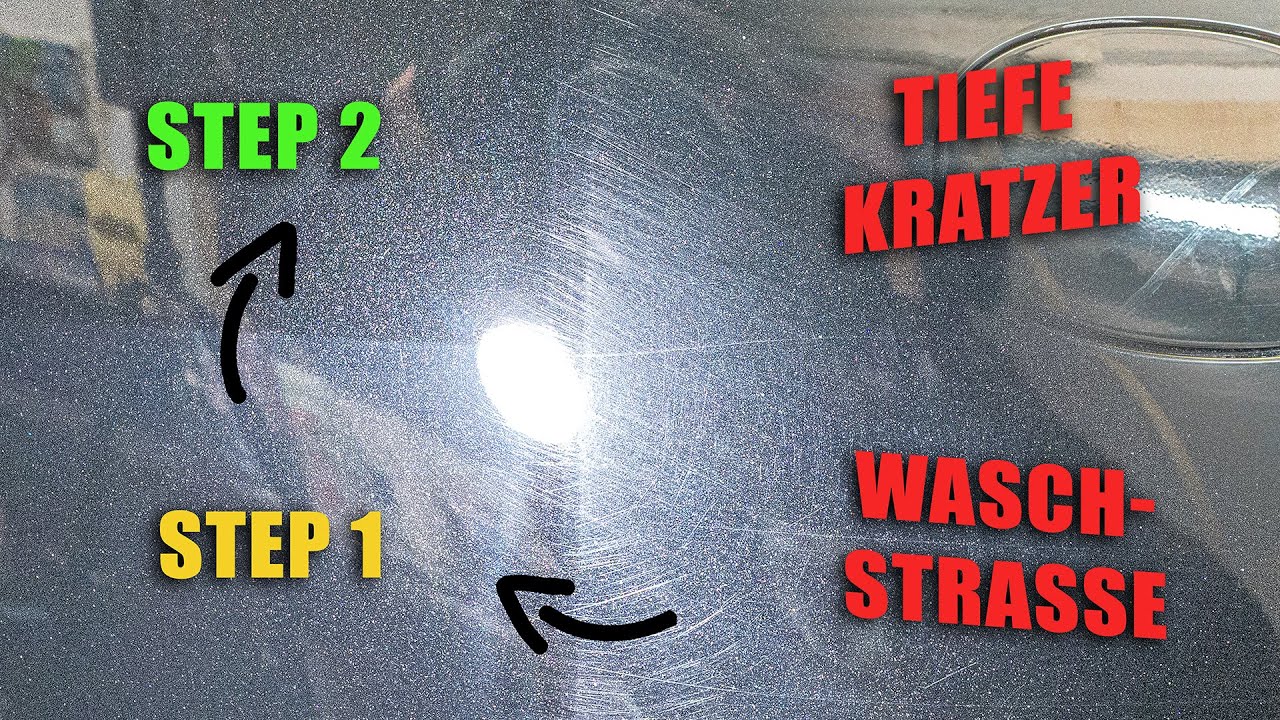 Schwarzen Lack polieren wird zum Krimi – Range Rover voller Kratzer! 😱🖤