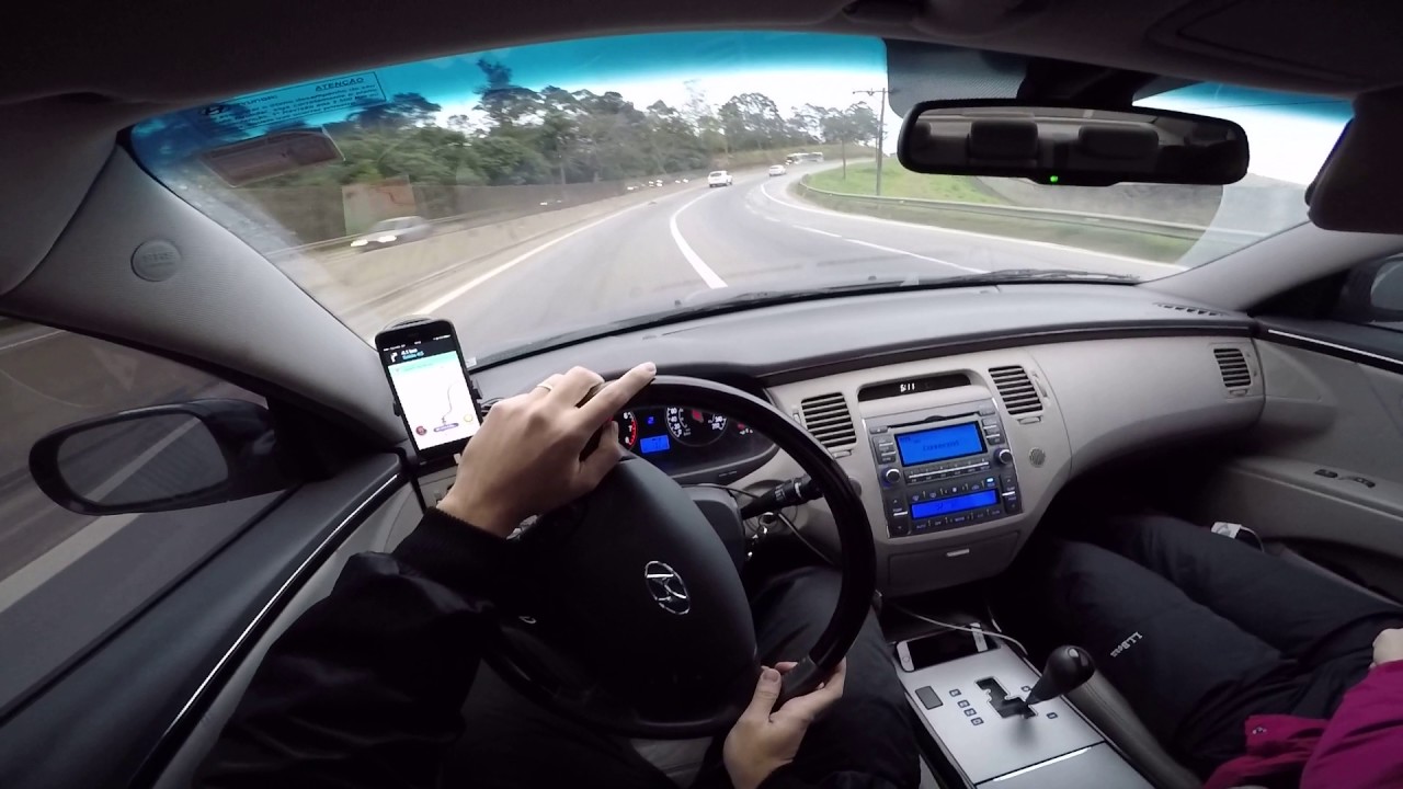 Acelerada | Rodovia Raposo Tavares Hyundai Azera V6 3.3 Test Drive Onboard POV GoPro