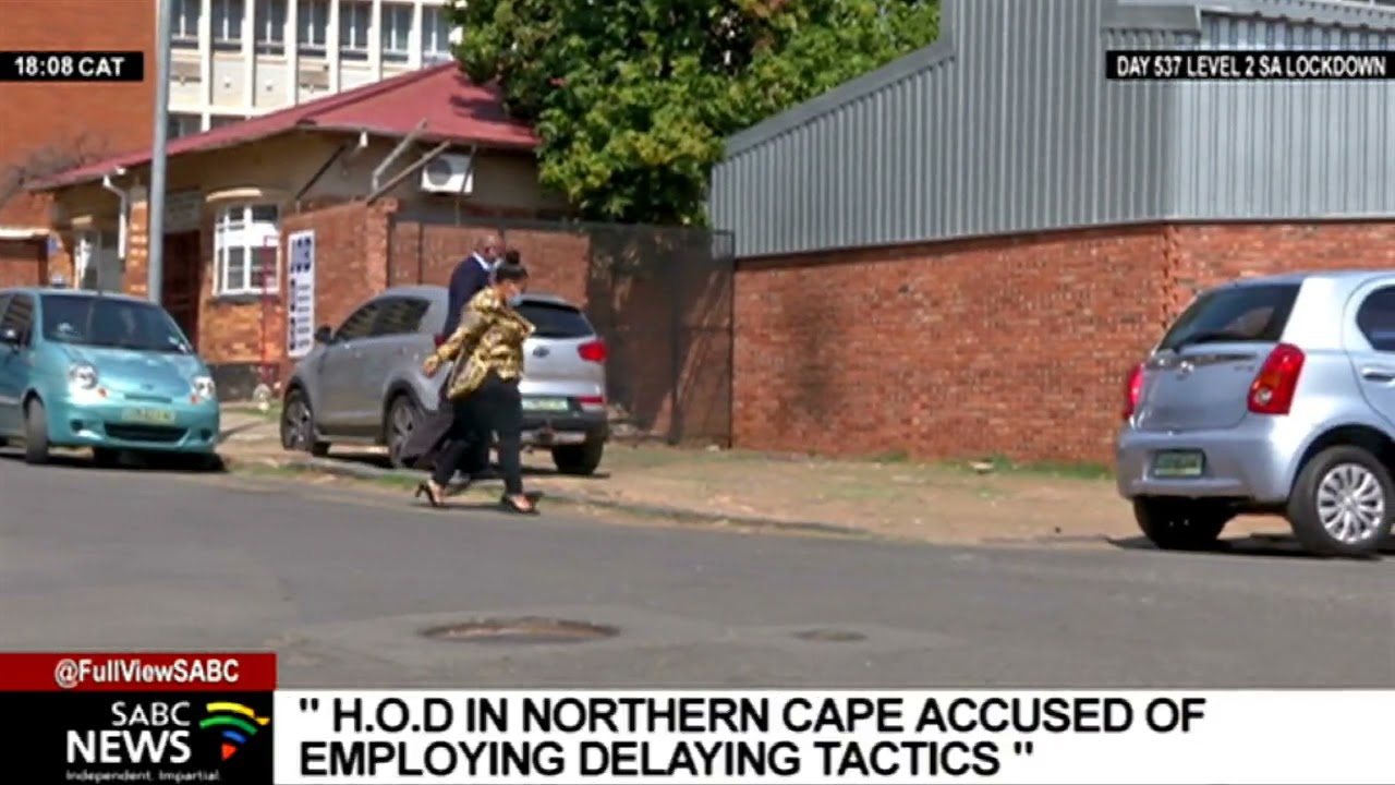 Defence in case of suspended Northern Cape Health HOD accused of delaying tactics