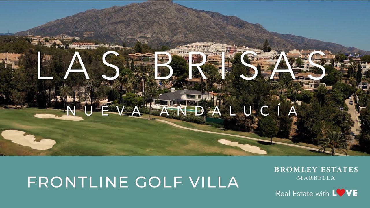 Luxury Frontline Golf Villa for Sale in Las Brisas, Nueva Andalucia | Marbella Real Estate