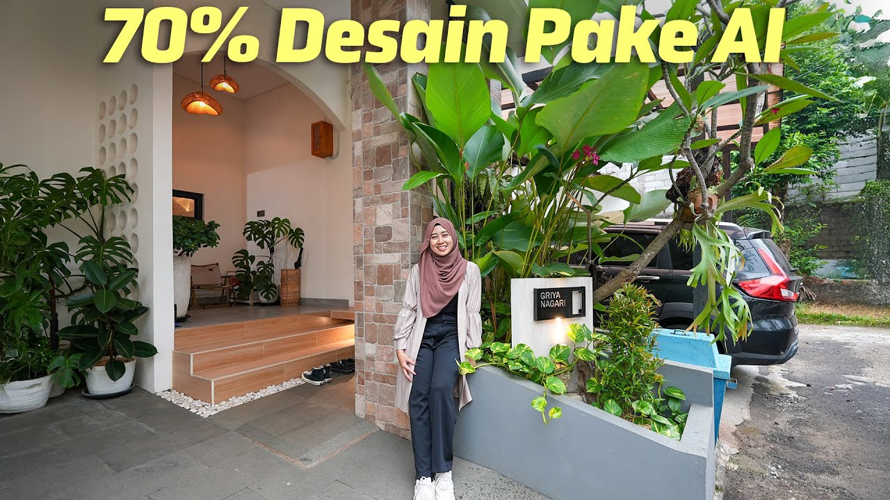 Rumah ini Didesain Sendiri Pake AI Sama Pemiliknya! Inspirahoms: Griya Nagari