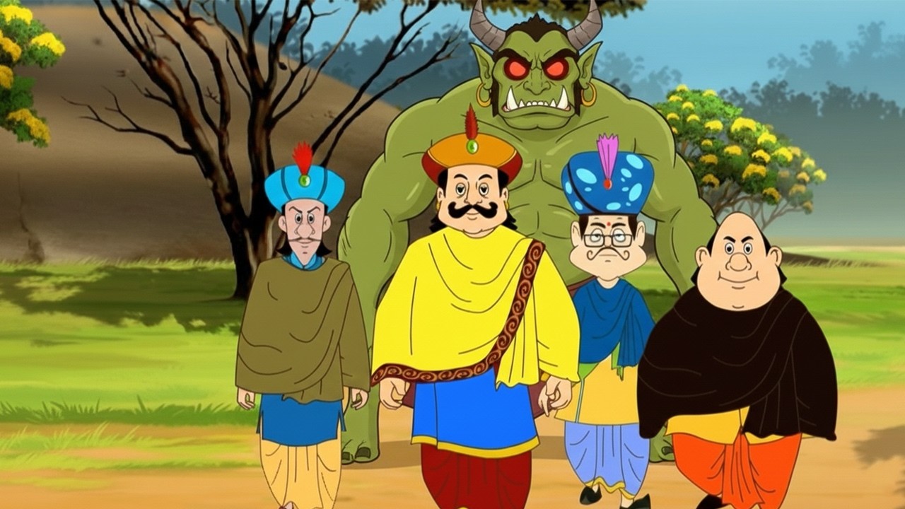 রাজা রাক্ষসকে নিয়ে বেড়াতে গেলেন। Gopal Bhar Bangla | Episode Cartoon 2026
