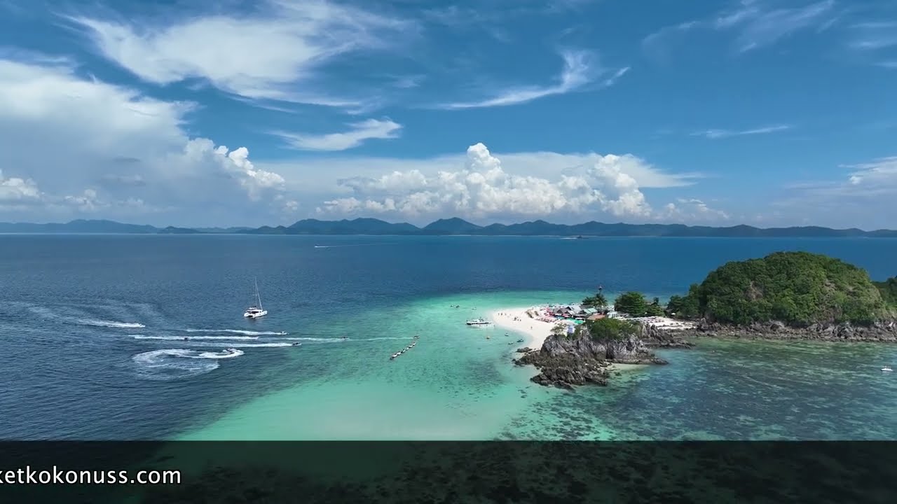 Kamala Beach: Kokosnuss Speedboat Tour☮️😎☯️😀