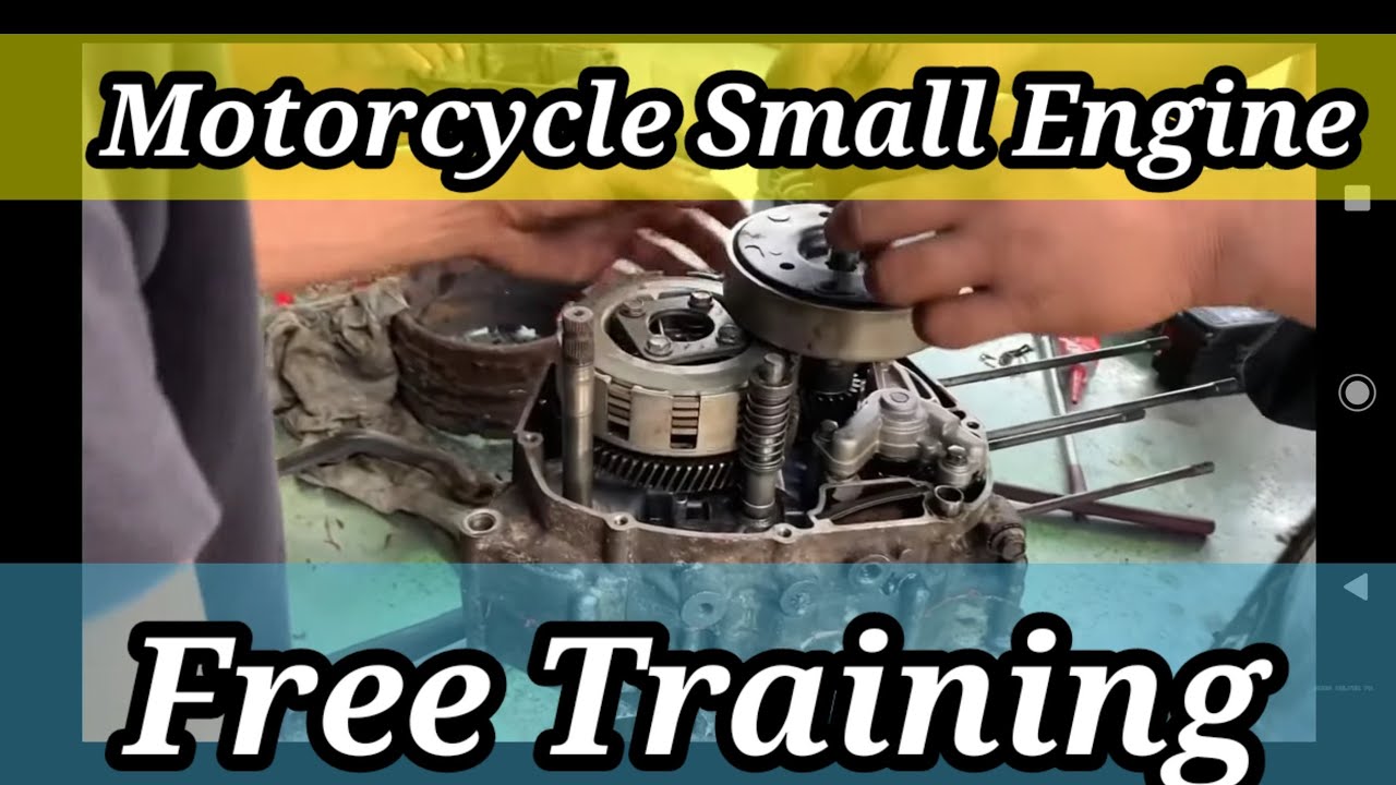 Actual Training Video on Motorcycle Small Engine Mechanic TESDA PANABO 2022 #freetraining#TESDA#PESO