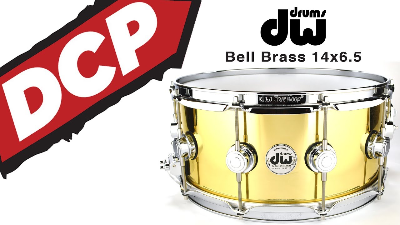 DW Collectors Bell Brass Snare Drum 14x6.5 - Video Demo
