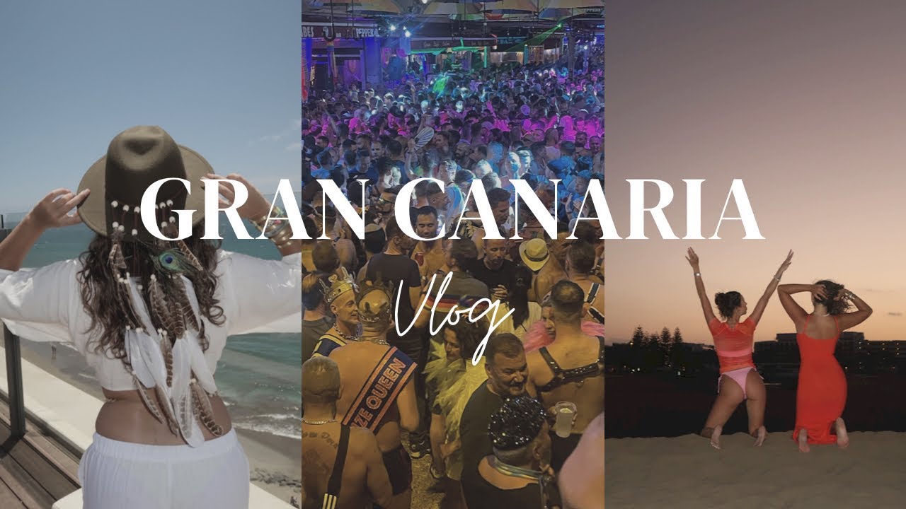 VLOG | Girls trip to Gran Canaria with Jules & Kayla