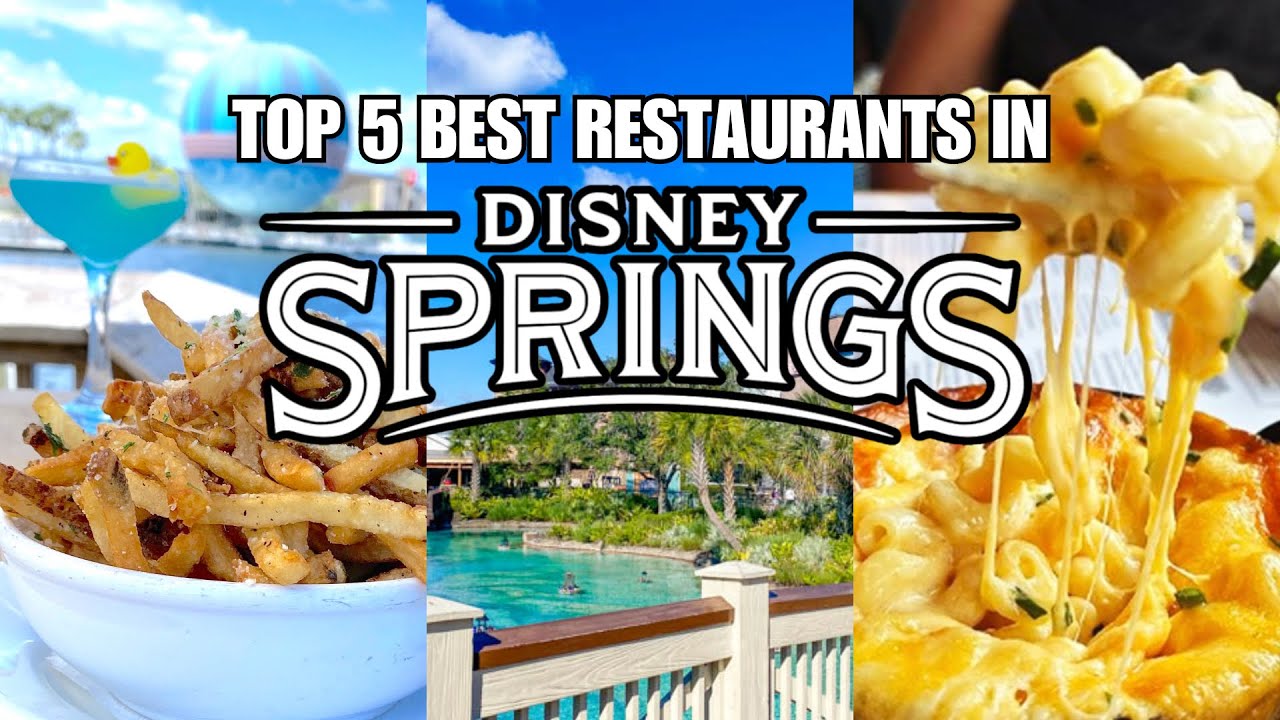 5 BEST Restaurants in Disney Springs | Walt Disney World