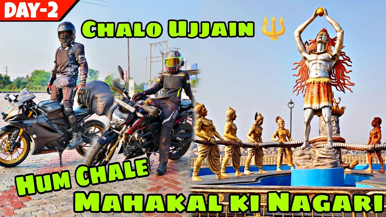 Vadodara to Ujjain Ride &ndash; Day 2 | Unplanned Routes & Ghaat Adventure | #mahakaleshwar #bikeride 
