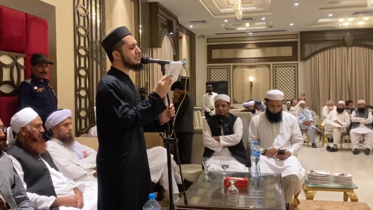 Live Nasheed Performance with Mufti Tariq Masood | Available For Bookings | Aqib Farid