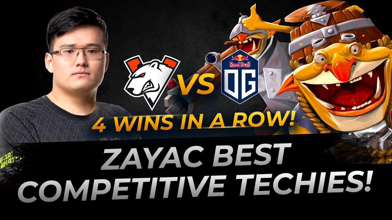 Zayac - Best Competitive Techies - Dota 2 Replay Full Gameplay
