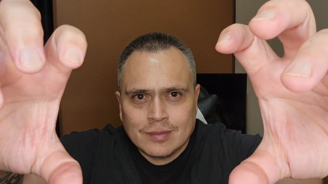 ASMR Face, Neck, Shoulder Massage with Up - Close Whispers (Personal Attention)