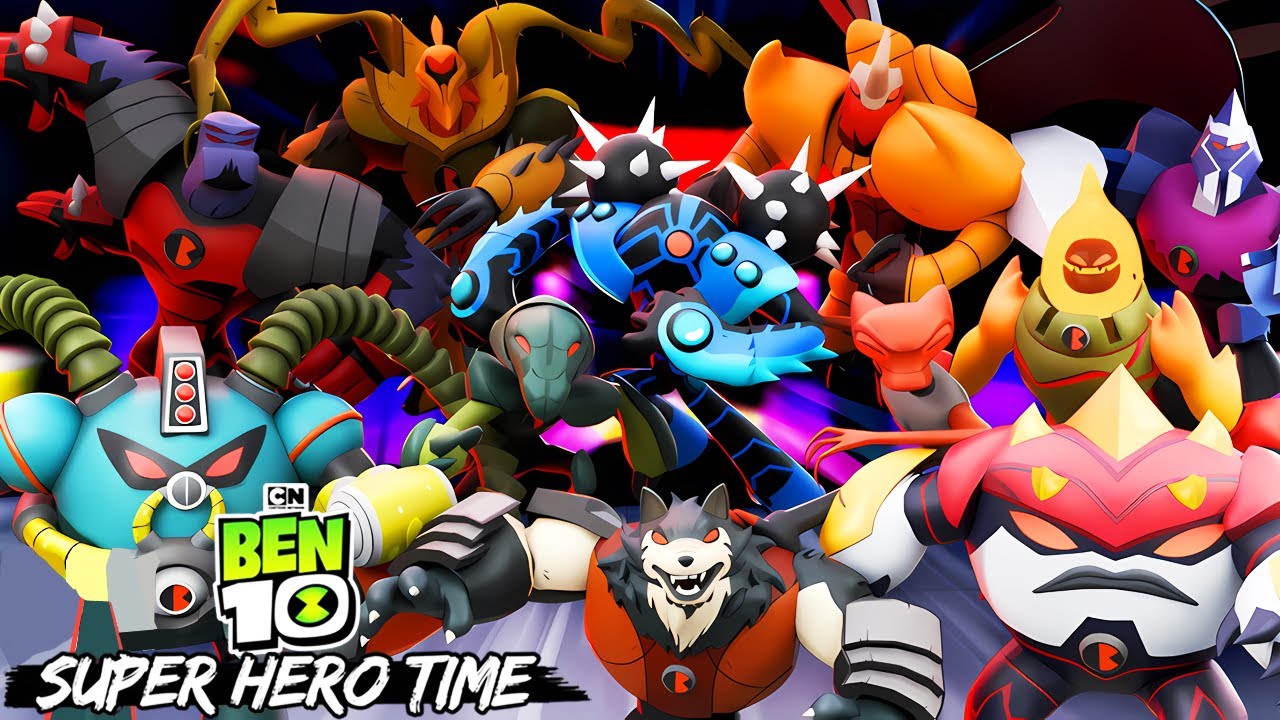 BEN 10 SUPER HERO TIME TIER LIST DOS ALIENS DO KEVIN 11, QUAL É MELHOR NO PVP?!