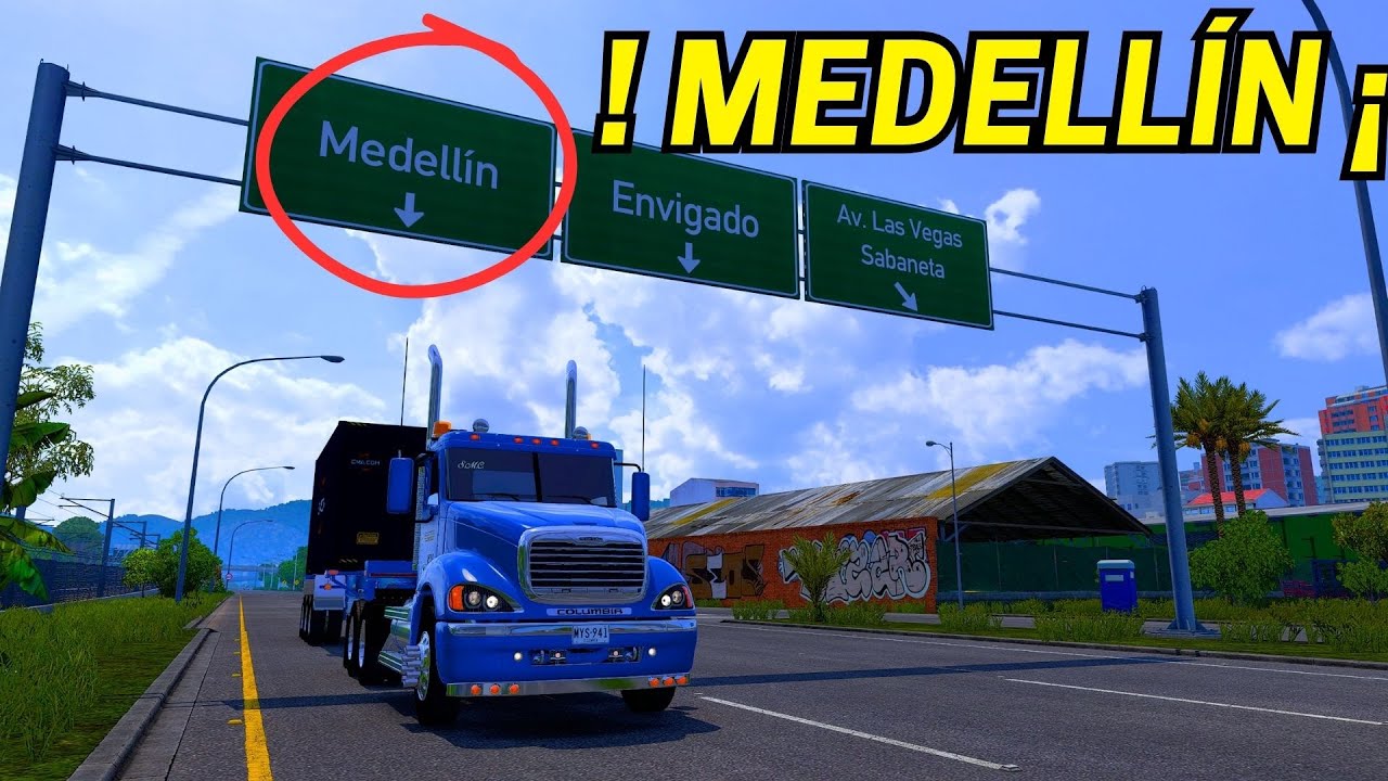 CONOCIENDO MEDELLÍN EN UNA COLUMBIA | COLOMBIA REAL MAP | GAMEPLAY