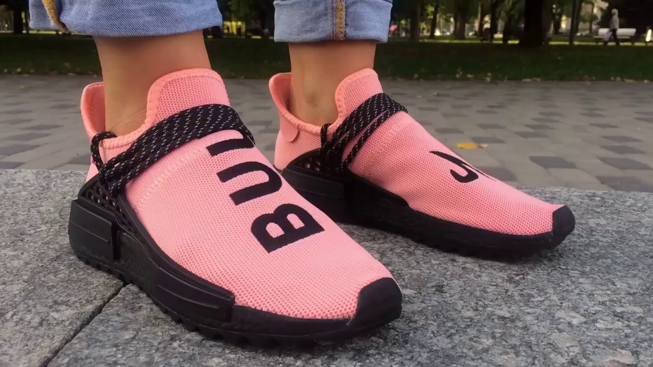 Кроссовки Adidas Human Race NMD TR Pink/Black