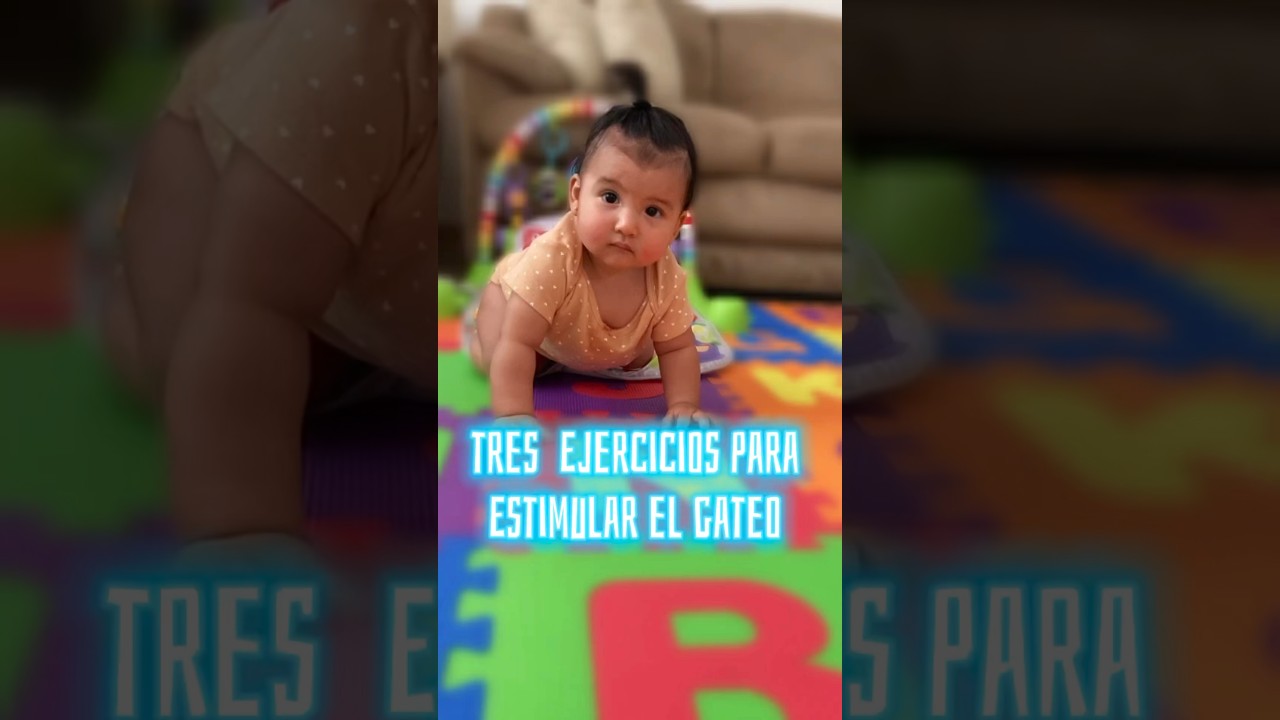 Te ense&ntilde;o tres ejercicios para estimular el gateo