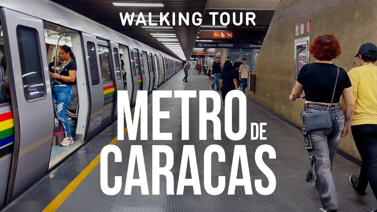 Walking Tour Especial: Metro de CARACAS 🚇 | Así son sus estaciones principales hoy