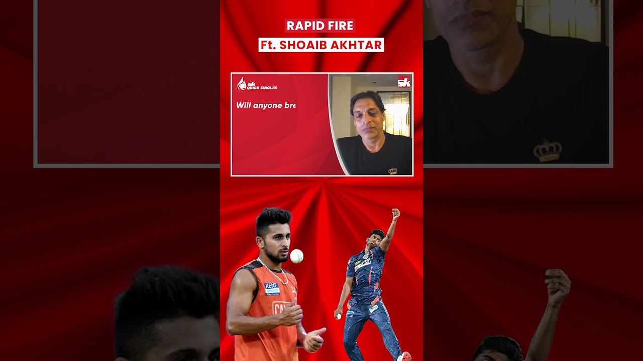 Mayank Yadav or Umran Malik Rapid Fire With Shoaib Akhtar 🏏🔥 #shorts #cricket #viralshorts