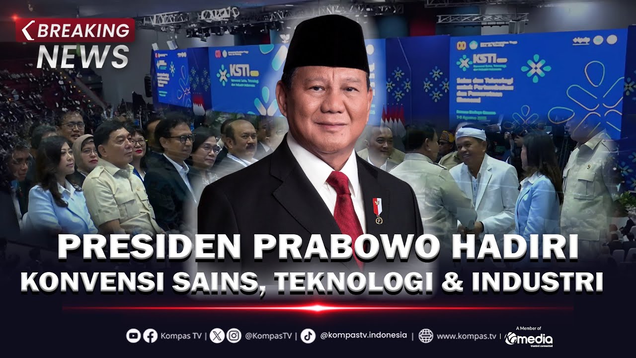 BREAKING NEWS - Presiden Prabowo Hadiri Konvensi Sains, Teknologi & Industri di Sabuga ITB Bandung