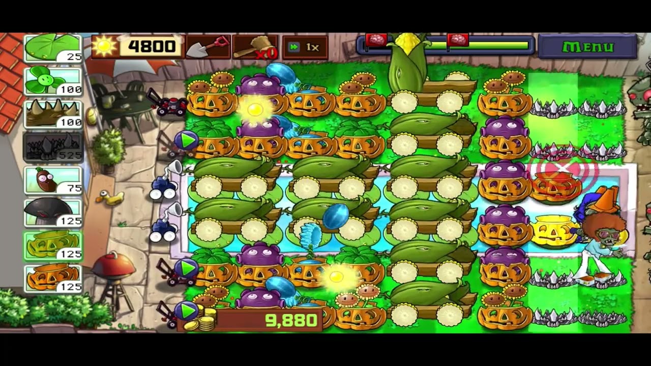 Plants 🌱 vs Zombies 🧟 (13-14 flags)