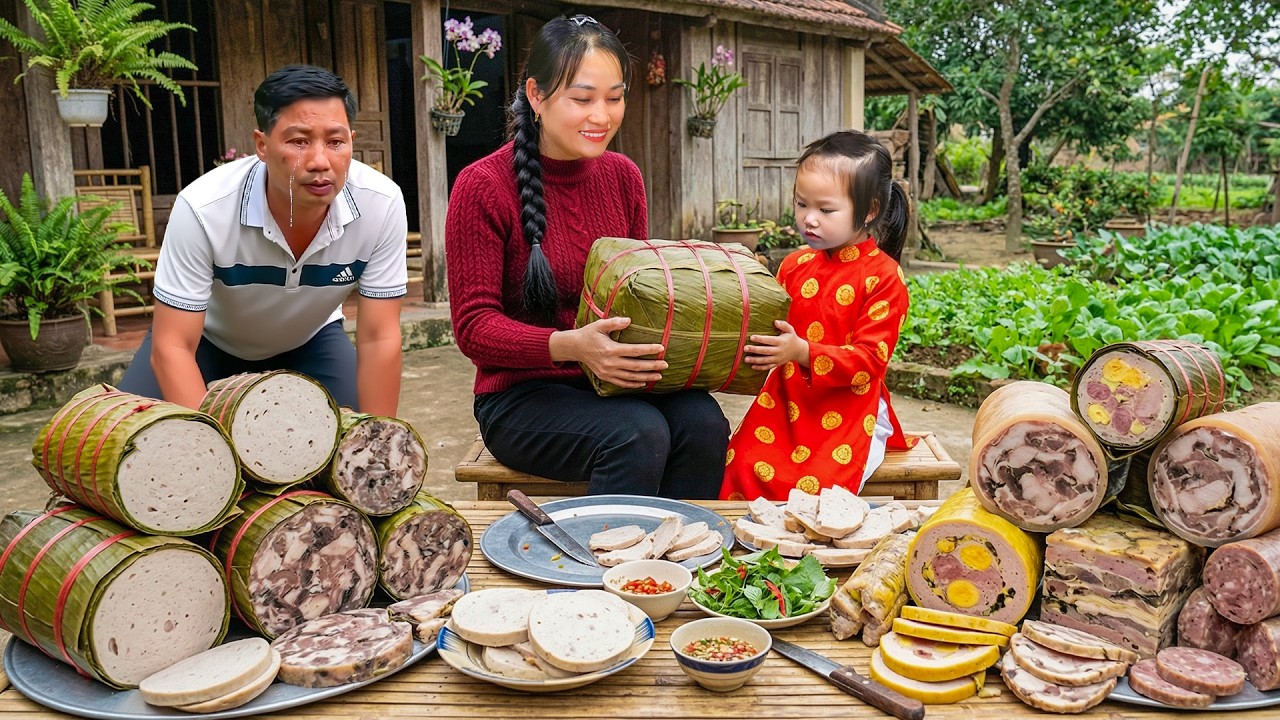 Authentic Vietnamese Pork Sausage Recipe | Cooking With My Daughter