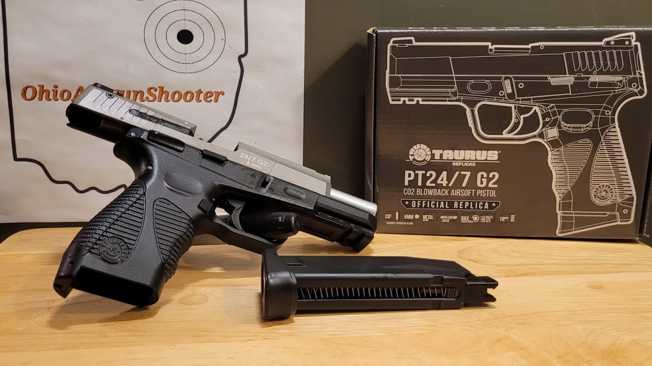 Taurus PT 24/7 G2 6mm CO2 Testing