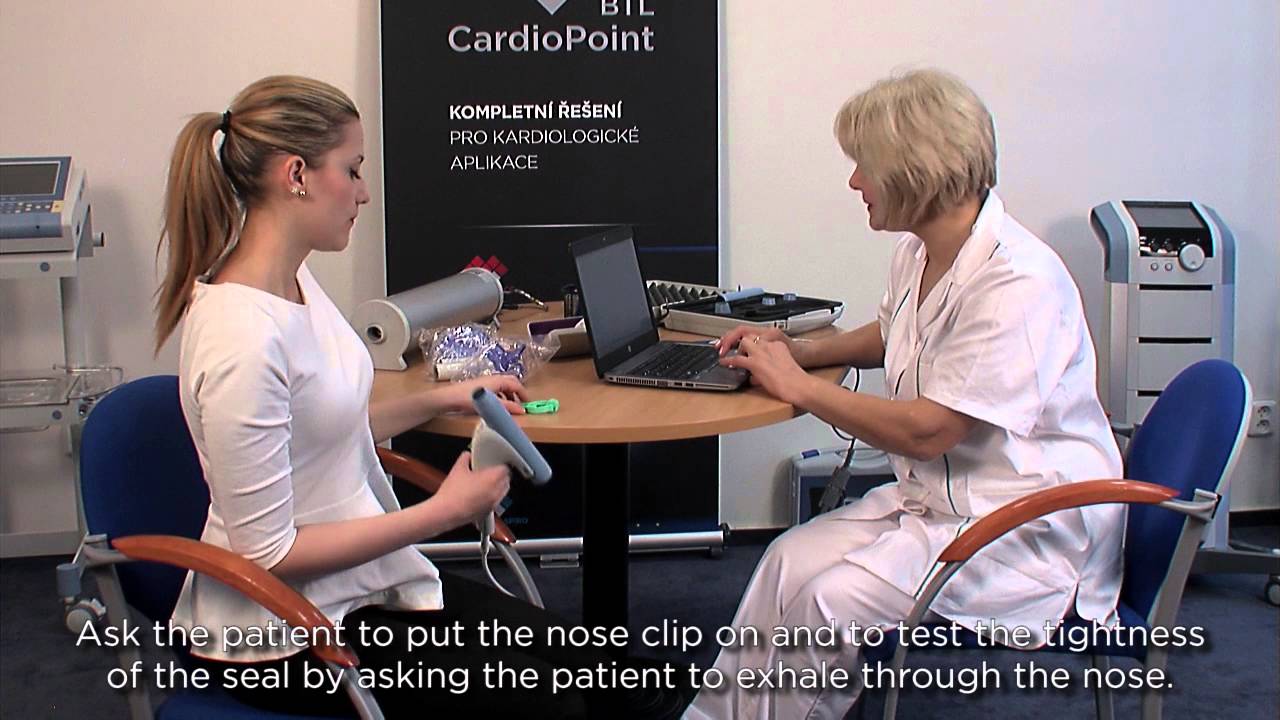 BTL CardioPoint® Spiro: Performing FVC Manoeuvre
