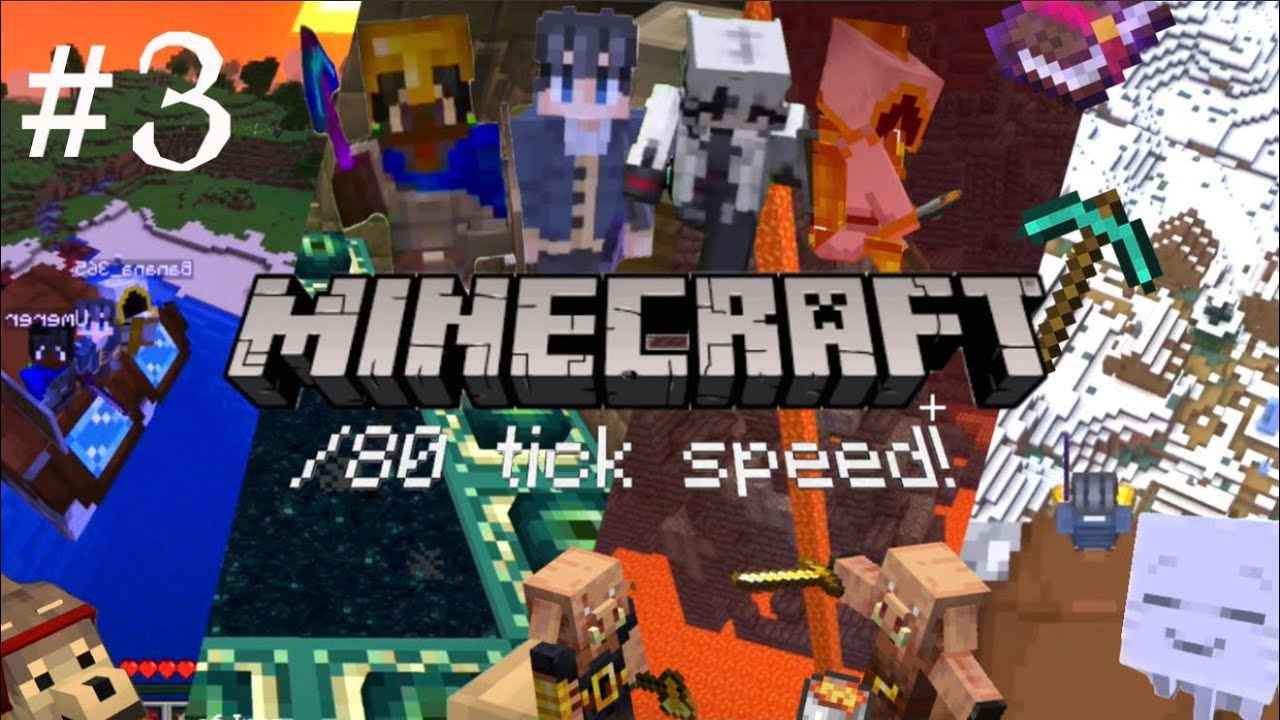MC 80 Tick Speedrun! #3 | TO THE END!