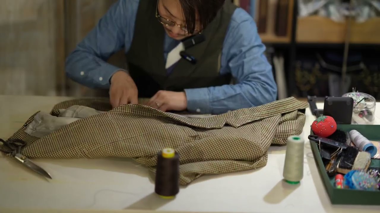 香港西裝|工藝製作精華｜第二十五集｜後半部份的手工製作過程