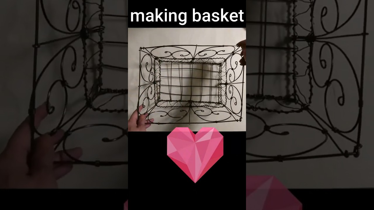 MAKING WIRE BASKET - Crafty Loulu - 