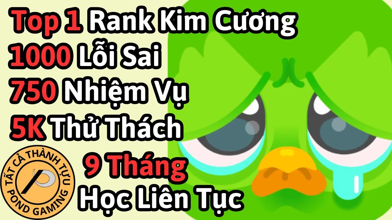 Tôi Phá Đảo Tất Cả Thành Tựu Trong Duolingo