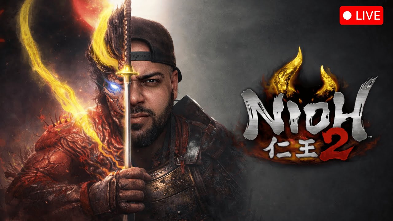 Nioh 2 First Playthrough LIVE 🔥 Big Bonk Is BACK | No Magic | Pure Strength