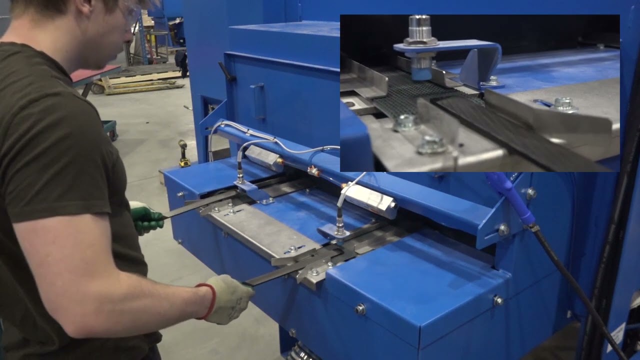 Inline Blast Cabinet for Small Parts (ISTblast)