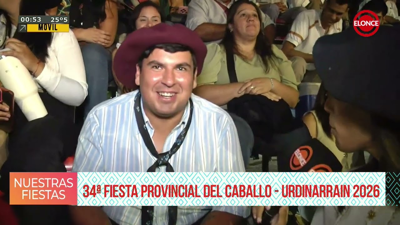 4ta Noche Fiesta Provincial del Caballo Urdinarrain 2026 - Hablamos con el público