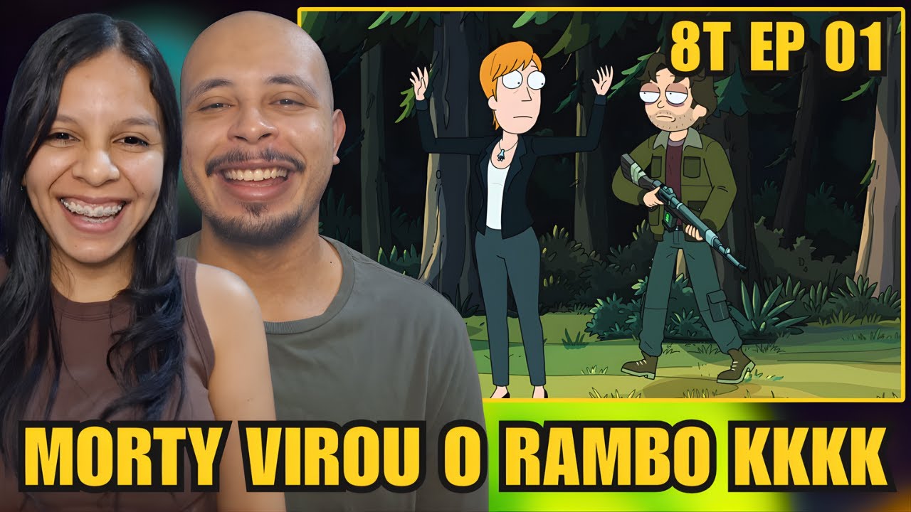 RICK DORME E DEIXA MORTY E SUMMER CHAPADOS DE MATRIX! | React RICK AND MORTY 8T Ep 1