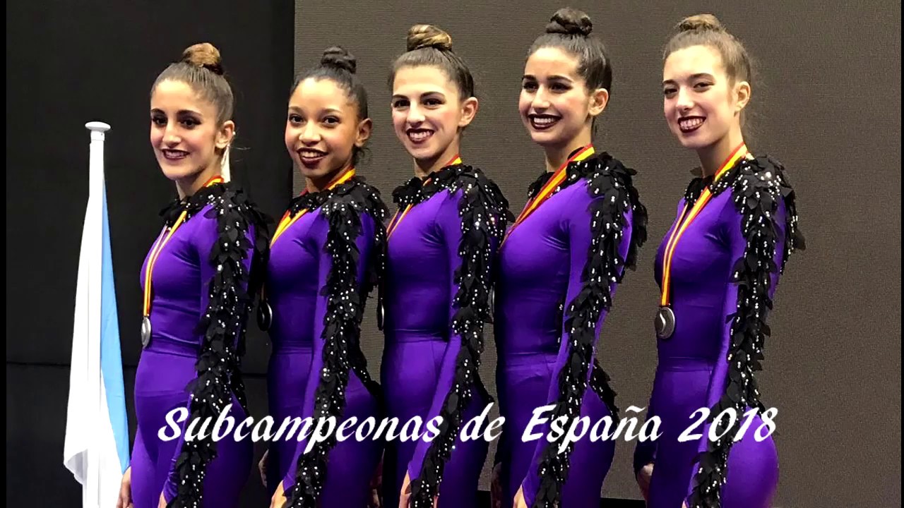 Rítmica Vallecas - Juvenil A, Subcampeonas de España 2018