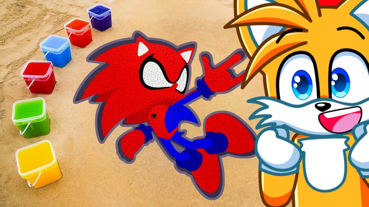 Spiderman Sonic Got TURNED INTO ORBEEZ?!