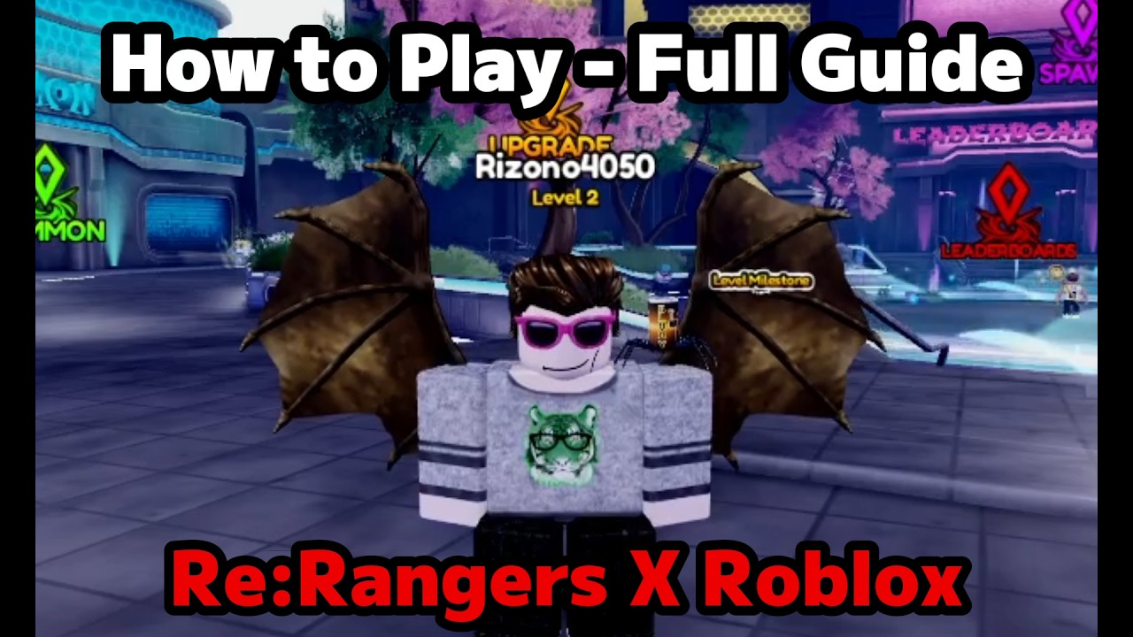 How to Play Re:Rangers X Roblox - Full Guide (Full Tutorial) - Re:Rangers X Roblox Gameplay