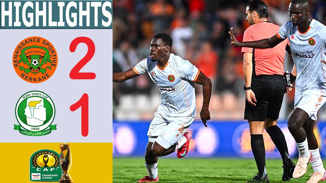 RS Berkane vs Al Ahli Tripoli Highlights 🔥 CAF Champions League 2025/2026 Qualifiers Round 2 2nd Leg