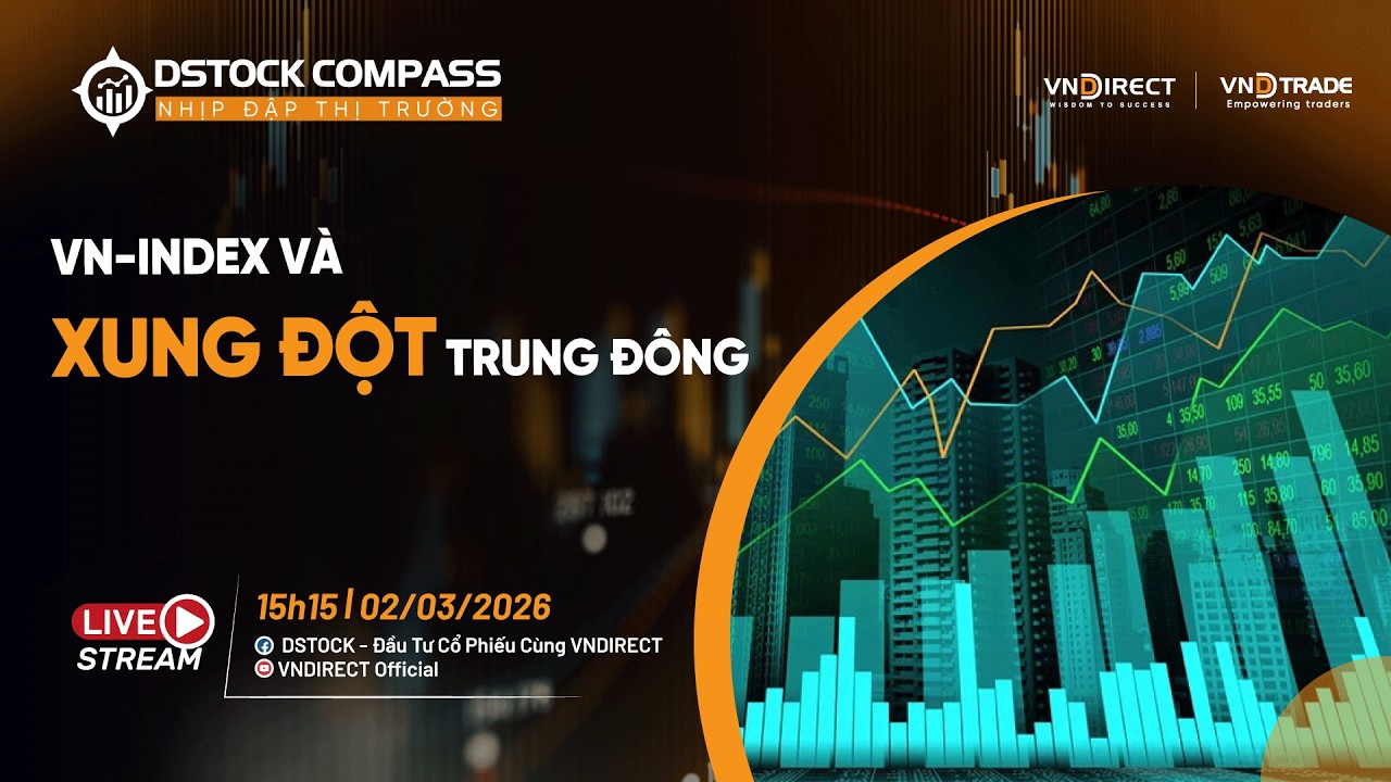 VN-INDEX VÀ XUNG ĐỘT TRUNG ĐÔNG | NHỊP ĐẬP THỊ TRƯỜNG 02/03/2026