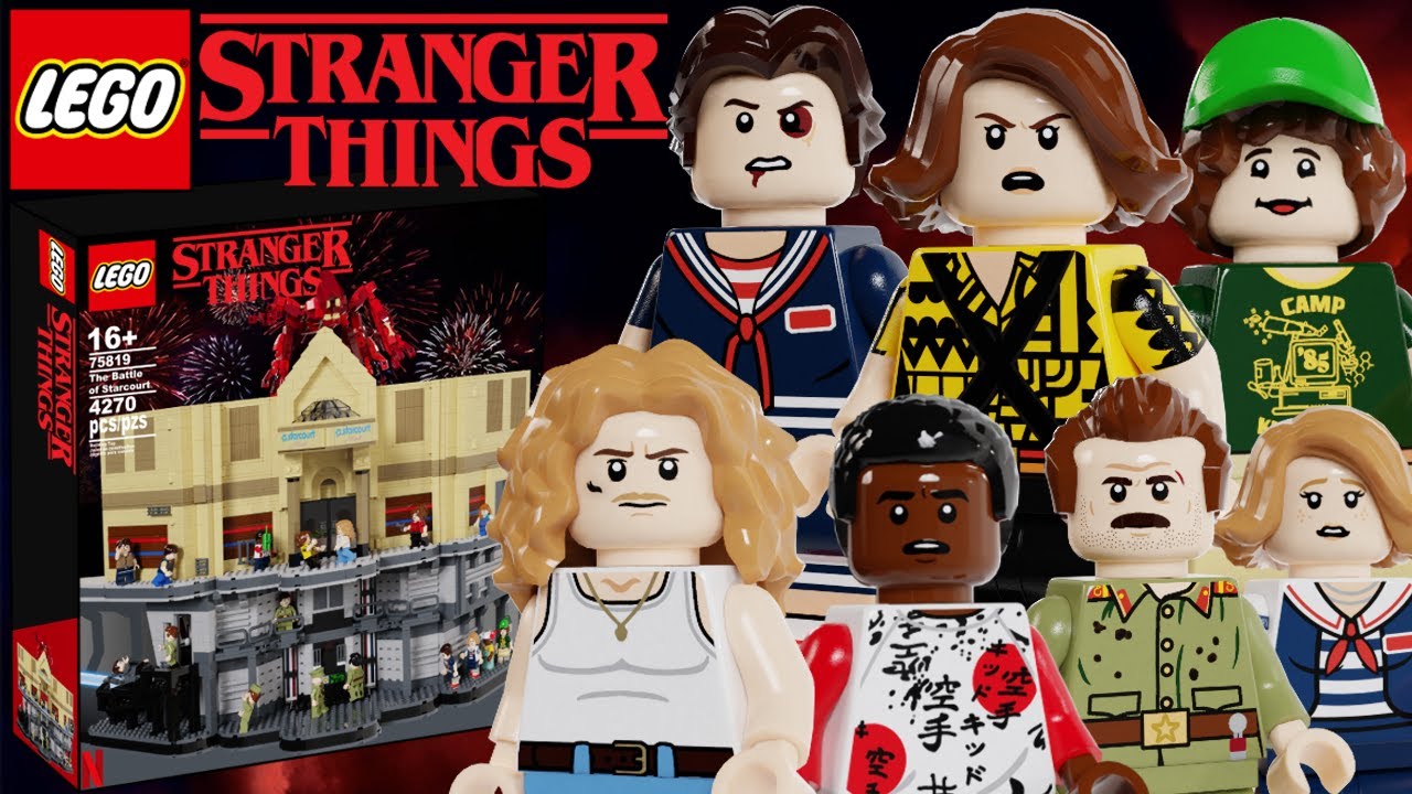 Я сделал набор LEGO Stranger Things Starcourt Mall, потому что LEGO не хотел