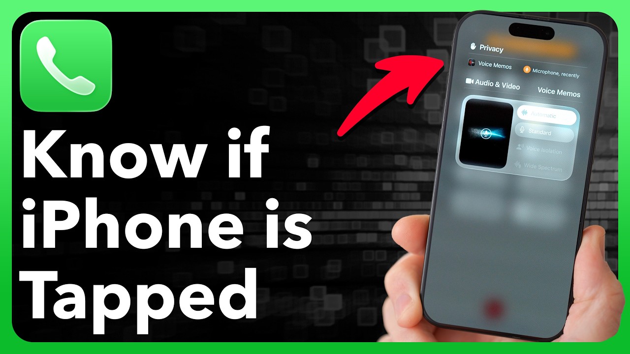 How To Know If Your iPhone Is Tapped