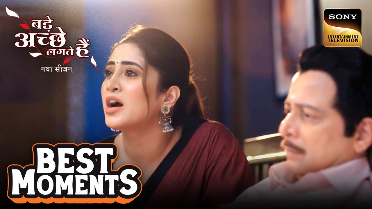 Bhagya ने Nikhil को सुनाई खरी खोटी | Bade Achhe Lagte Hai | New Season | Best Moments