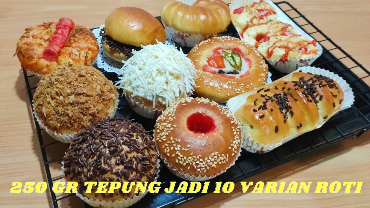 10 Kreasi Roti Untuk Jualan