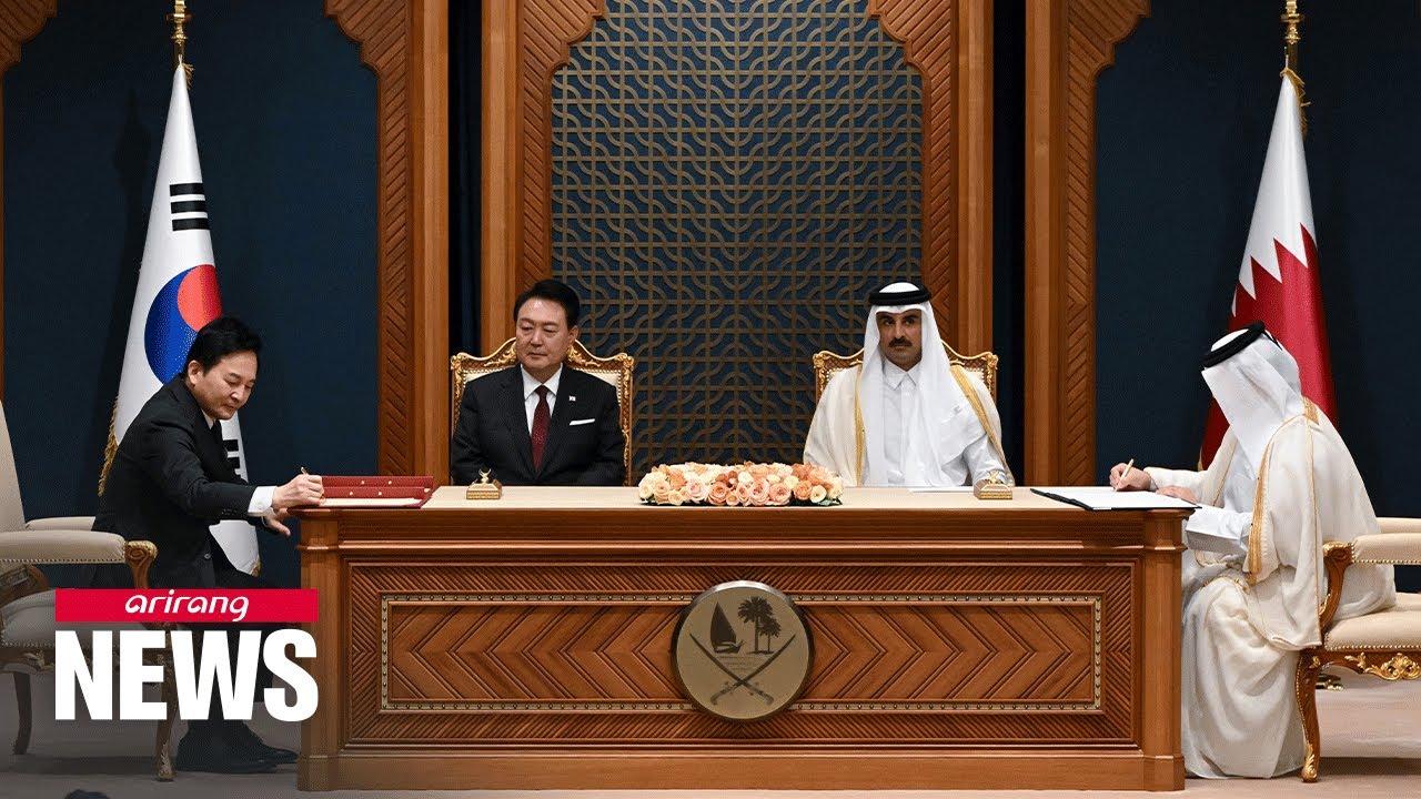 S. Korea and Qatar elevate relationship to 'comprehensive strategic partnership'