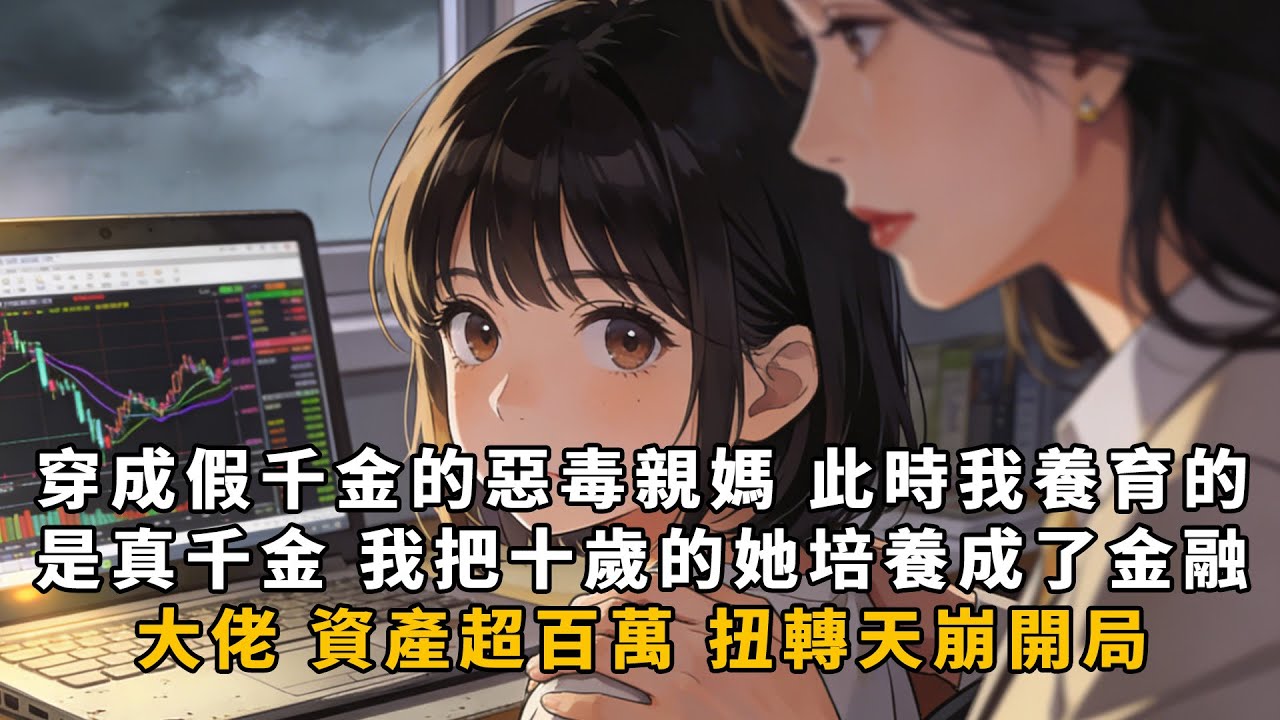 我和女兒雙雙穿劇，我穿成了假千金的惡毒親媽，此時我養育的是真千金。我把十歲的她培養成了金融大佬，資產超百萬，扭轉天崩開局