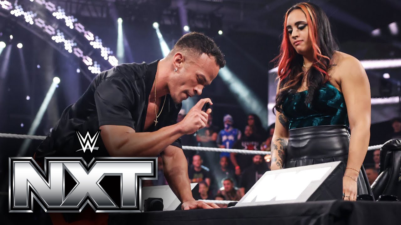FULL SEGMENT: Ricky Saints signs his NXT contract: NXT, Feb. 18, 2025