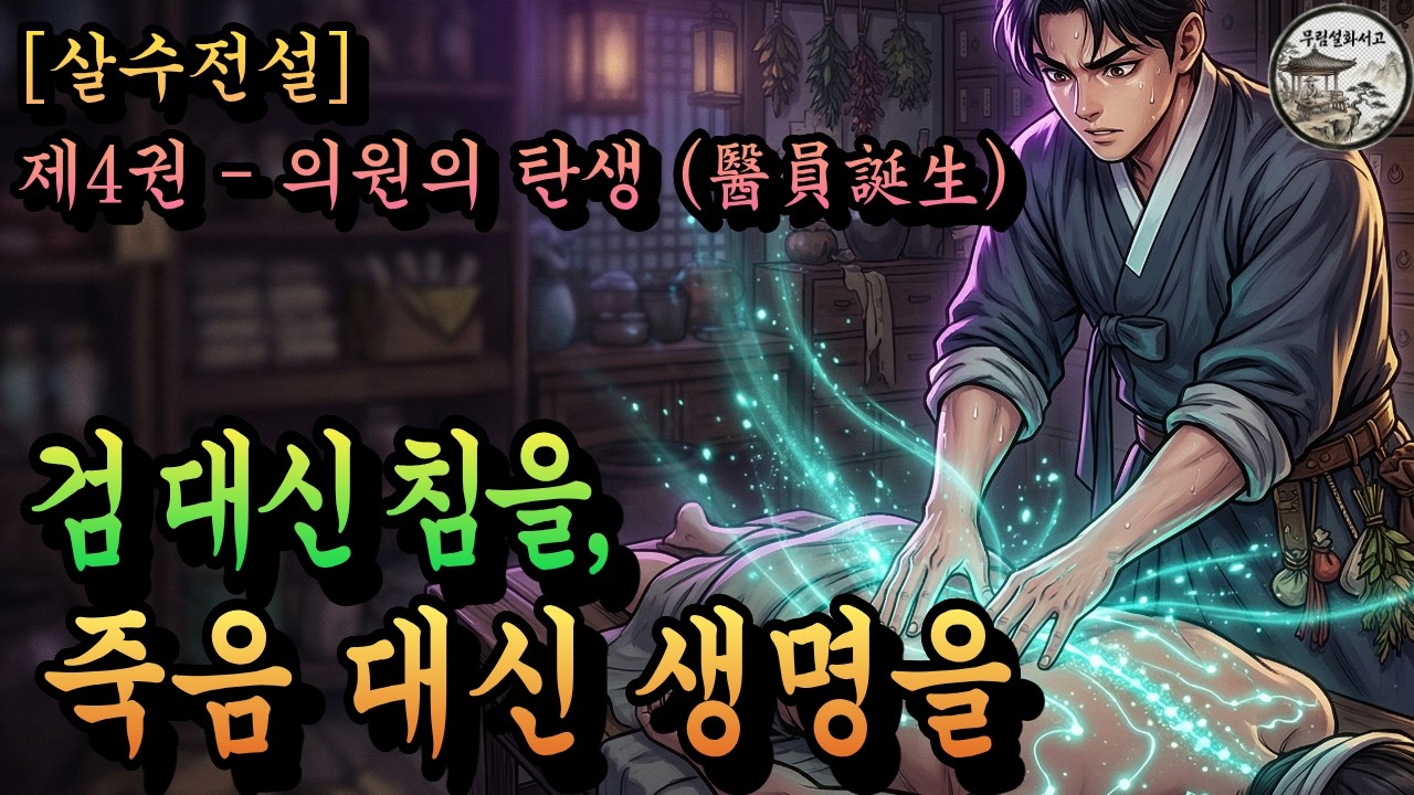 살수전설 4권 | 역병 마을을 구한 의원의 탄생 | 독사문과의 혈투