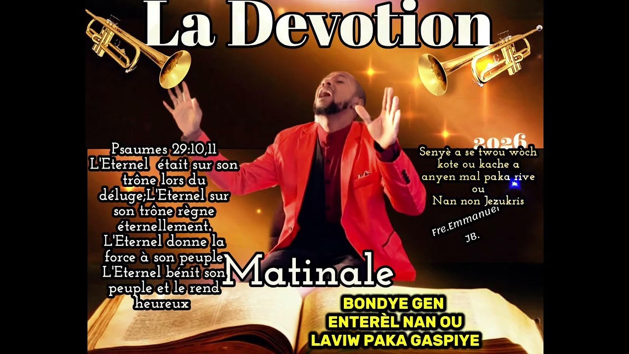 Bondye gen anterèl nan ou, balanse menw anlè remèsye Bondye ou nouvèl ane sa
