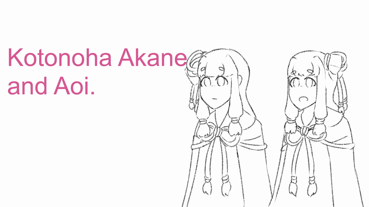 (Talkloid) Four of them. (Mayu, Kotonoha sisters)